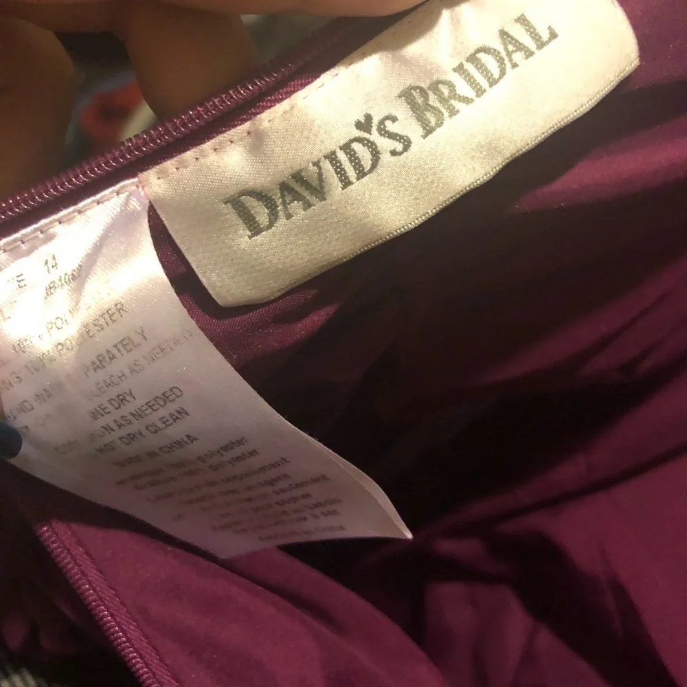 David’s Bridal Girls Dress - Picture 7 of 8